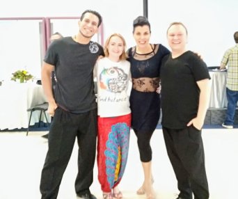 Julia Gorin & Jonatan Baez и Александр & Карина Арманд Александр и Карина Арманд с Джонатаном Баез и Джулией Горин